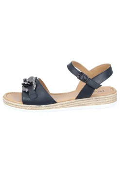 Sandalen|Die moderne Hausfrau Sandaletten schwarz