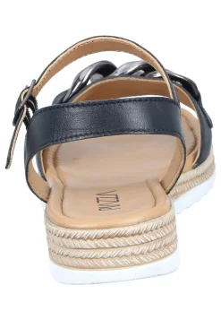 Sandalen|Die moderne Hausfrau Sandaletten schwarz