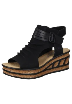 Sandalen|Die moderne Hausfrau Sandaletten schwarz