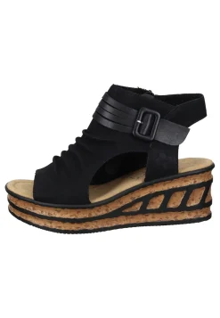 Sandalen|Die moderne Hausfrau Sandaletten schwarz