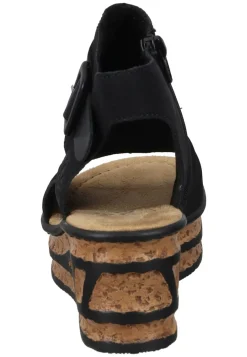 Sandalen|Die moderne Hausfrau Sandaletten schwarz