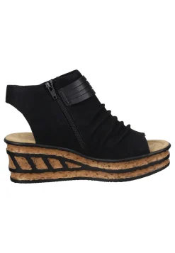 Sandalen|Die moderne Hausfrau Sandaletten schwarz