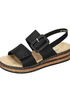 Sandalen|Die moderne Hausfrau Sandaletten schwarz