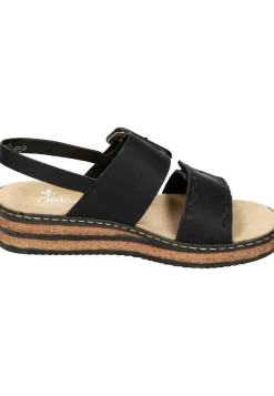 Sandalen|Die moderne Hausfrau Sandaletten schwarz