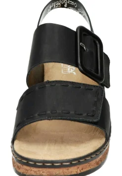 Sandalen|Die moderne Hausfrau Sandaletten schwarz