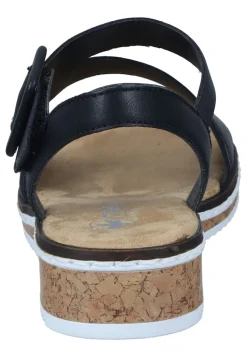 Sandalen|Die moderne Hausfrau Sandaletten schwarz