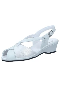 Sandalen|Die moderne Hausfrau Sandaletten weiß