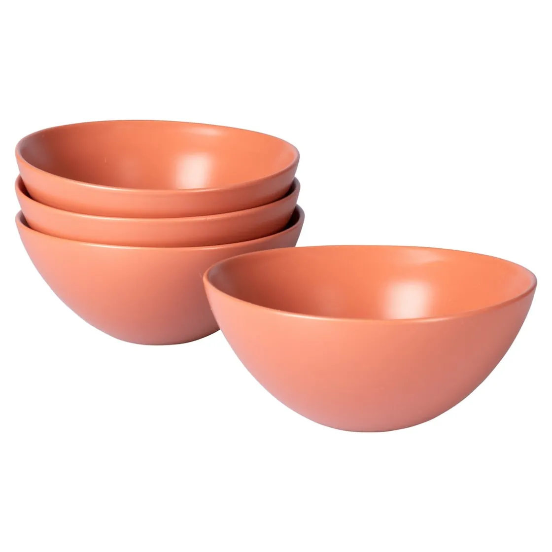 Schalen & Schüsseln|Die moderne Hausfrau Schalen „Basic“, 4 Stück apricot