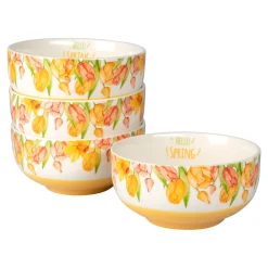 Schalen & Schüsseln|Die moderne Hausfrau Schalen „Tulpen“, 4 Stück