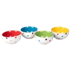 Schalen & Schüsseln|Die moderne Hausfrau Schalen-Set "Kunterbunt", 4 Stück, je 450 ml