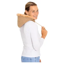 Damen Die moderne Hausfrau Schalmütze „Helen“ beige