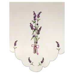 Gardinen & Stores|Die moderne Hausfrau Scheibengardine „Lavendel“