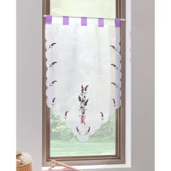 Gardinen & Stores|Die moderne Hausfrau Scheibengardine „Lavendel“