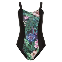 Badebekleidung|Die moderne Hausfrau Schlankbadeanzug „Tropical“