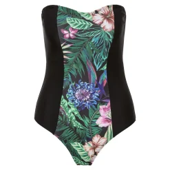 Badebekleidung|Die moderne Hausfrau Schlankbadeanzug „Tropical“