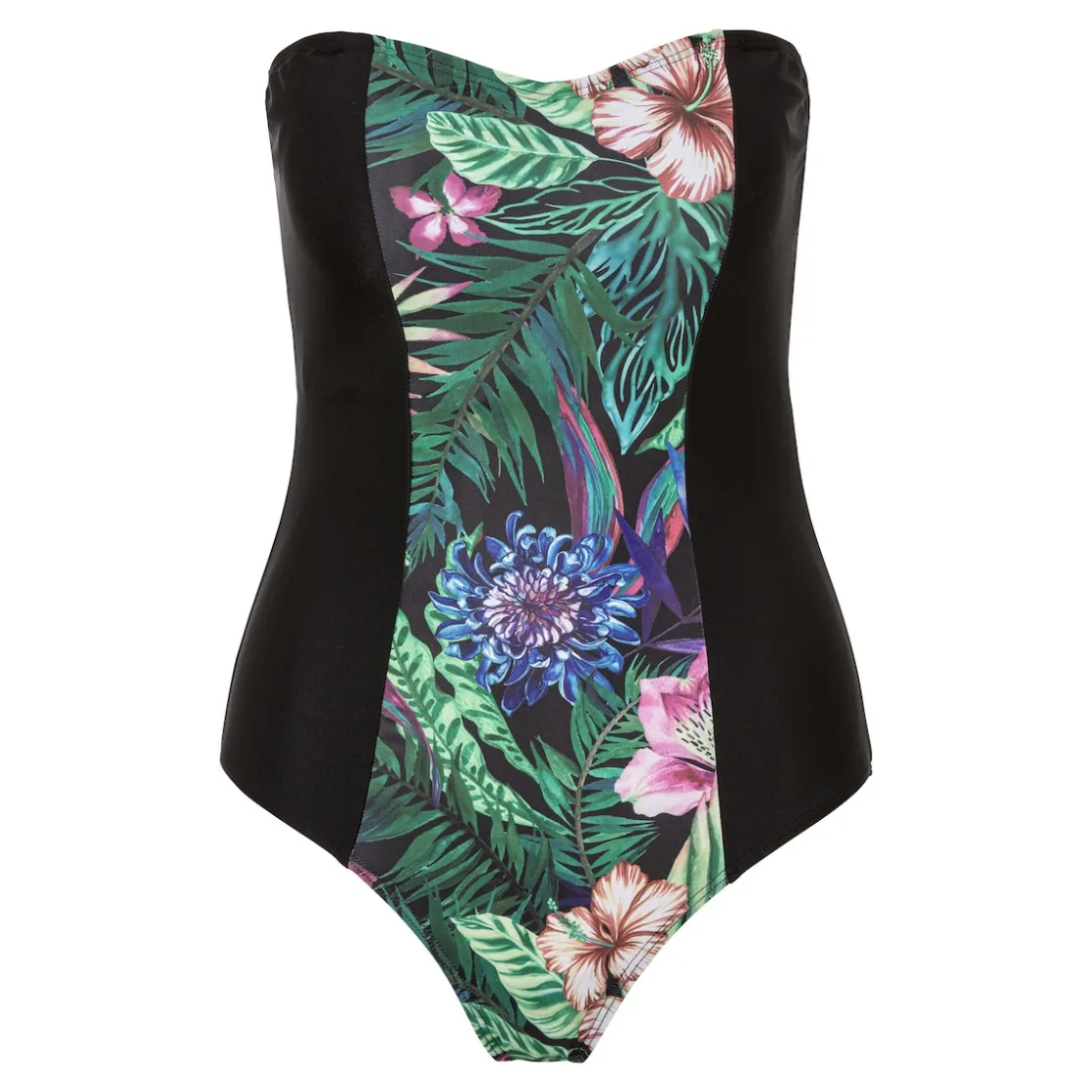 Badebekleidung|Die moderne Hausfrau Schlankbadeanzug „Tropical“