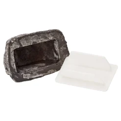 Gartendekoration ·Gartenfiguren|Gartenfiguren|Die moderne Hausfrau Schlüsselversteck "Stein"