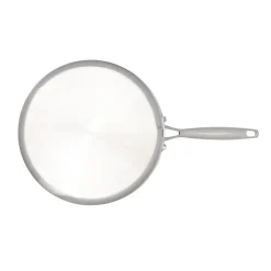 Pfannen|Die moderne Hausfrau Schmorpfanne mit Wabenstruktur, Edelstahl, 26 cm Pfannenhöhe: 8 cm; Volumen: 3,5 l