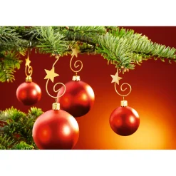 Weihnachtsdekoration·Weihnachtsbaumschmuck|Die moderne Hausfrau Schmuck-Haken, 48 Stück