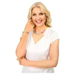 Schmuck & Uhren ·Armbänder|Schmuck & Uhren ·Halsketten|Die moderne Hausfrau Schmuck-Set „Chakra“, 2-teilig