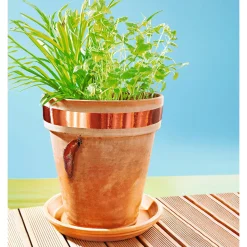 Tierabwehr Garten|Die moderne Hausfrau Schneckenstopp-Band, 4,5 m