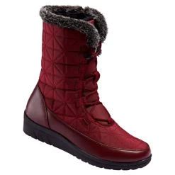 Stiefel|Die moderne Hausfrau Schnee-Boot "Berta" bordeaux