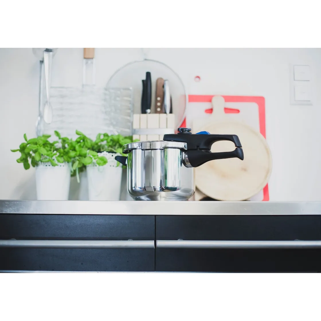 Töpfe|Die moderne Hausfrau Schnellkochtopf "Praktika XS", 2,7 l