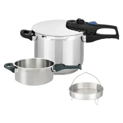 Töpfe|Die moderne Hausfrau Schnellkochtopf-Set "Praktika Plus XL", 5-teilig