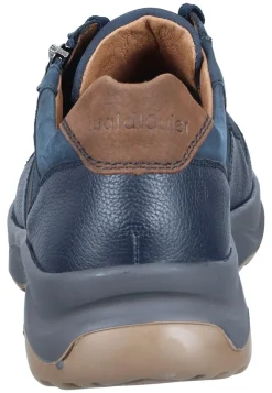 Halbschuhe|Die moderne Hausfrau Schnürer blau