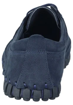 Halbschuhe|Die moderne Hausfrau Schnürer blau