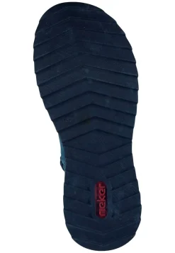 Stiefeletten|Die moderne Hausfrau Schnürer blau