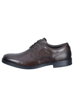 Halbschuhe|Die moderne Hausfrau Schnürer braun