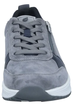 Halbschuhe|Die moderne Hausfrau Schnürer grau