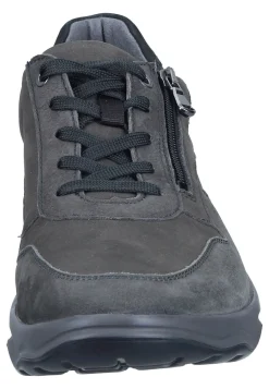 Halbschuhe|Die moderne Hausfrau Schnürer grau