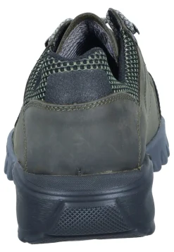 Halbschuhe|Die moderne Hausfrau Schnürer grün