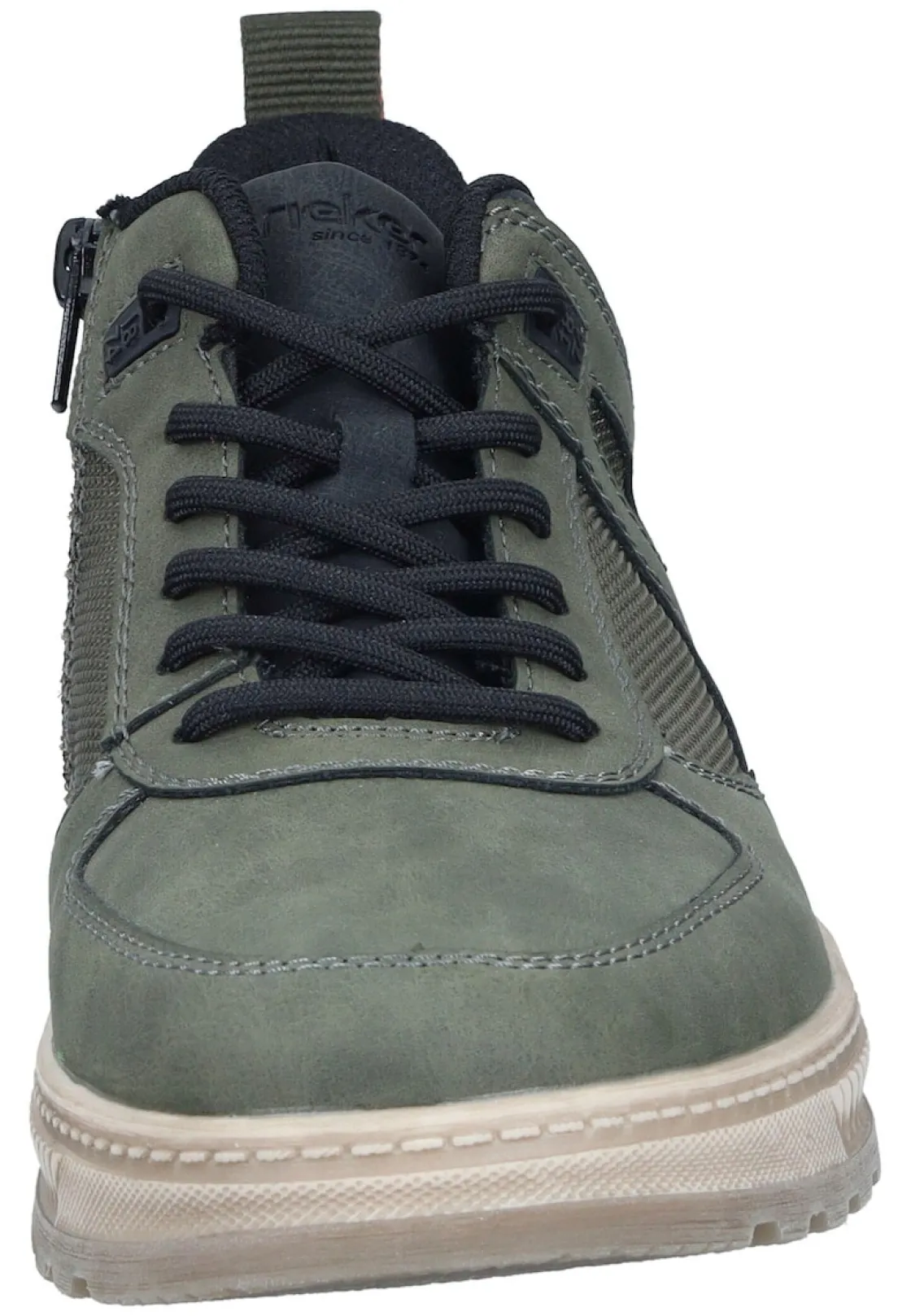 Halbschuhe|Die moderne Hausfrau Schnürer grün