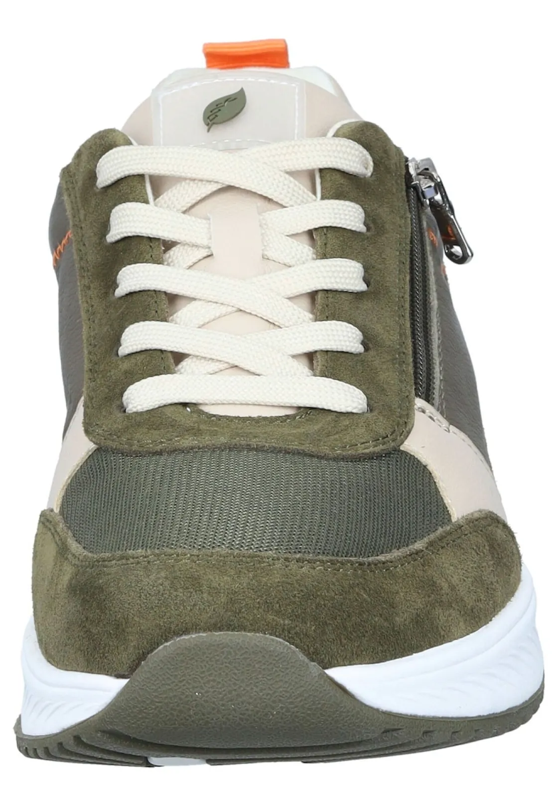 Halbschuhe|Die moderne Hausfrau Schnürer grün