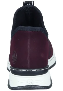 Stiefeletten|Die moderne Hausfrau Schnürer pflaume