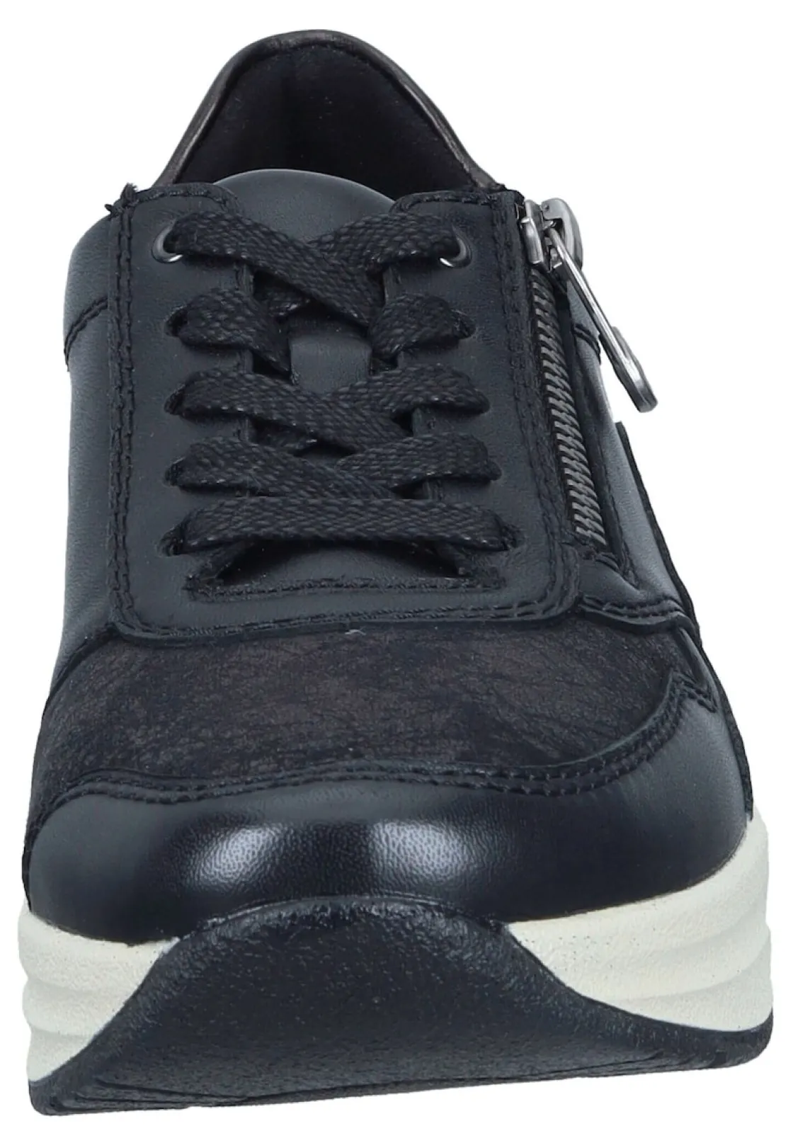 Slipper & Mokassins|Die moderne Hausfrau Schnürer schwarz