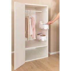 Ordnungshelfer|Ordnungshelfer|Die moderne Hausfrau Schrankorganizer „Ausziehbar“, 1 Stück