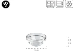 Schalen & Schüsseln|Die moderne Hausfrau Schüssel 7,5 cm 6-er Set EMPILABLE