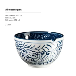 Schalen & Schüsseln|Die moderne Hausfrau Schüssel Set, Porzellan Jurka