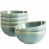 Schalen & Schüsseln|Die moderne Hausfrau Schüssel Set, Steinzeug Cordelia Grün / Blau
