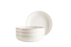 Schalen & Schüsseln|Die moderne Hausfrau Schüssel Set, Steinzeug Unico Weiß