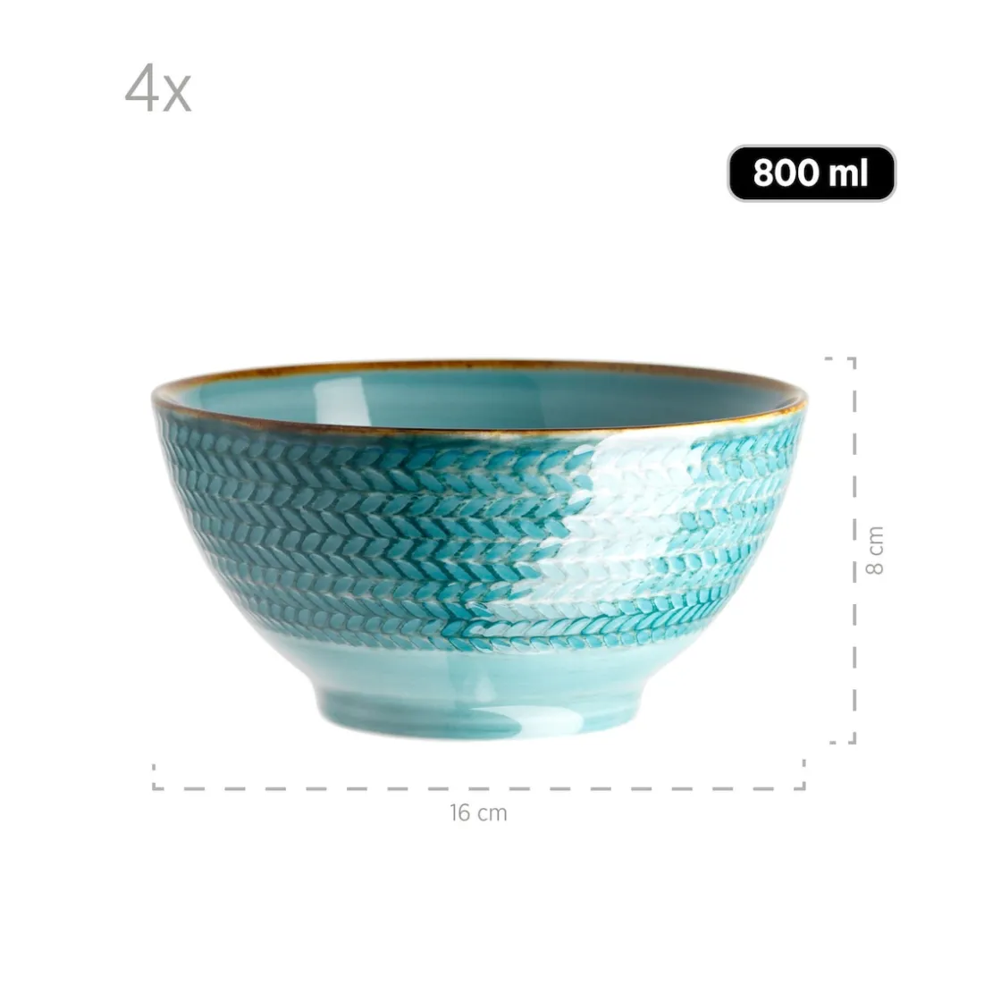 Schalen & Schüsseln|Die moderne Hausfrau Schüssel-Set, Porzellan Prospero