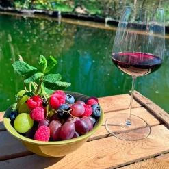 Schalen & Schüsseln|Die moderne Hausfrau Schüssel-Set, Steinzeug Flussufer blau, grün, weiß