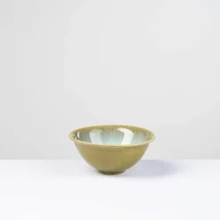 Schalen & Schüsseln|Die moderne Hausfrau Schüssel-Set, Steinzeug Flussufer blau, grün, weiß