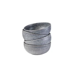 Schalen & Schüsseln|Die moderne Hausfrau Schüssel-Set, Steinzeug Moos'N'Stein Grau