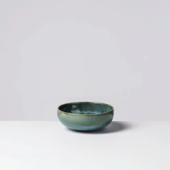 Schalen & Schüsseln|Die moderne Hausfrau Schüssel-Set, Steinzeug TIEFER SEE Blau / Grün