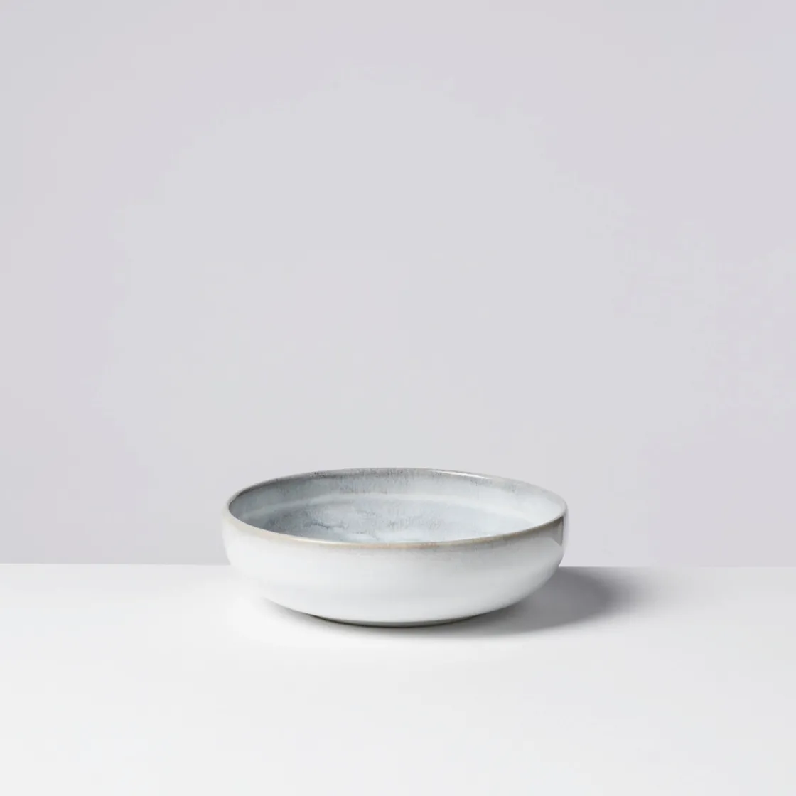 Schalen & Schüsseln|Die moderne Hausfrau Schüssel-Set, Steinzeug TIEFER SEE Grau / Weiß
